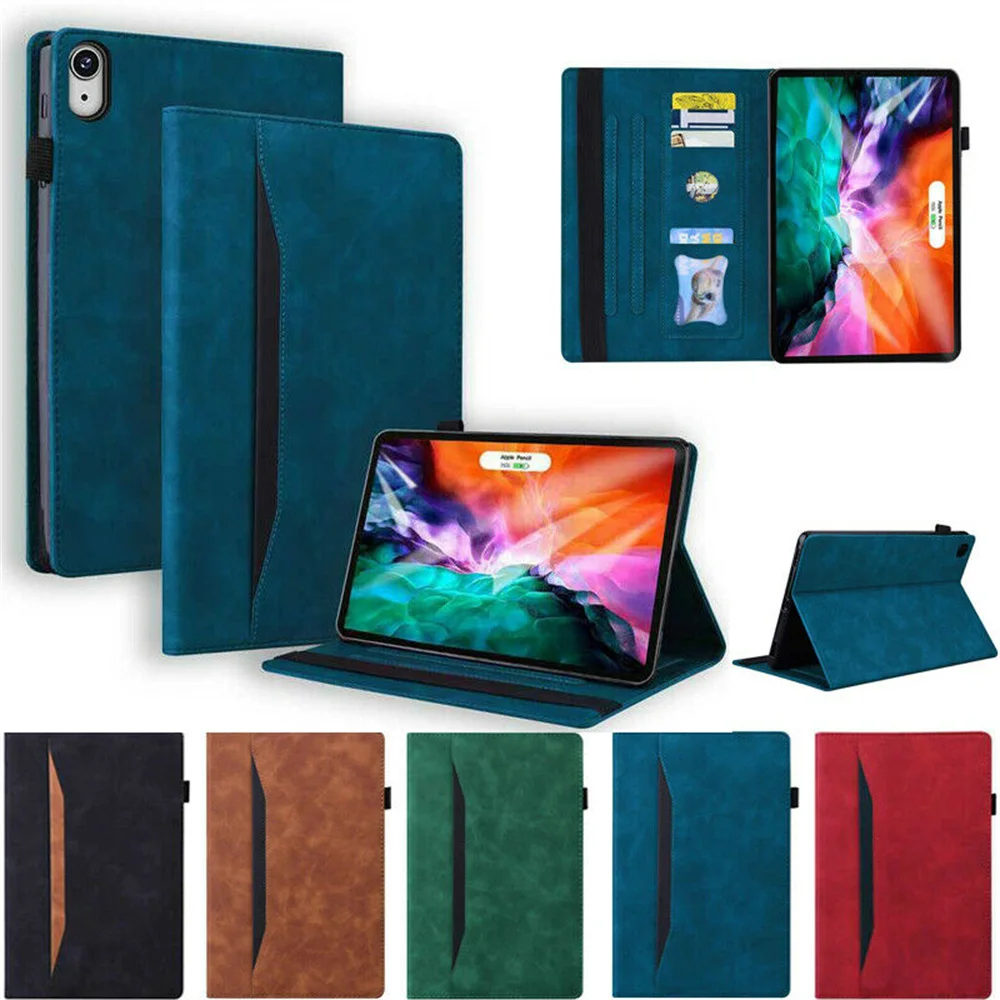 

Luxury PU Leather Protector Cover For Apple iPad Mini 6th Gen 2022 Shockproof Flip Wallet Stand Case Cover For iPad Mini 6 Stand