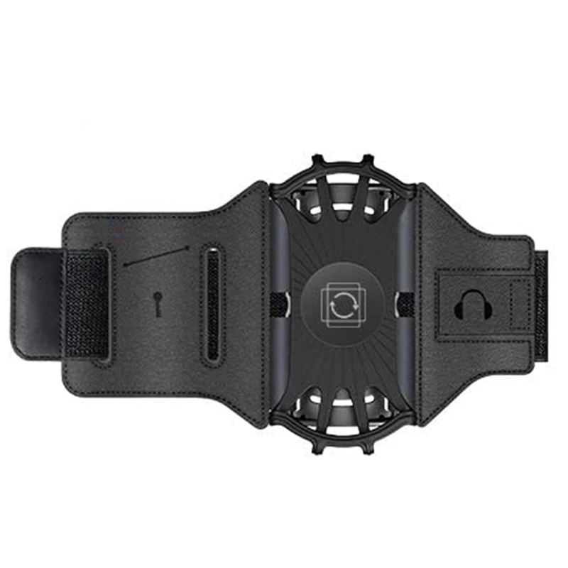

Running Phone Holder Phone Armband Detachable 360 Rotatable Arm Bands for Cell Phone Fit Any 4-6.5 inch Phones