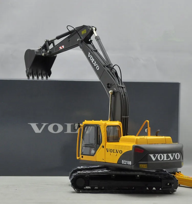 Редкая, Коллекционная модель сплава подарок 1:35 масштаб VOLVO EC210B гидравлический экскаватор инженерное оборудование литье под давлением модель для украшения