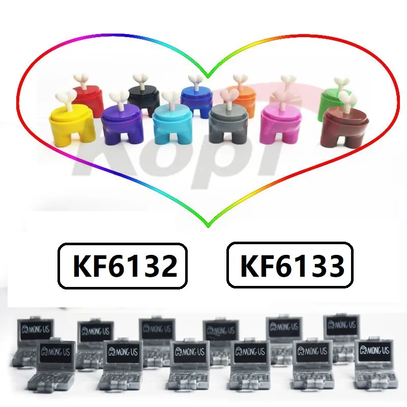 

Набор строительных блоков KF6132 KF6133, серия анимационных фильмов, мрачные медведи, детская коллекция, Подарочные игрушки