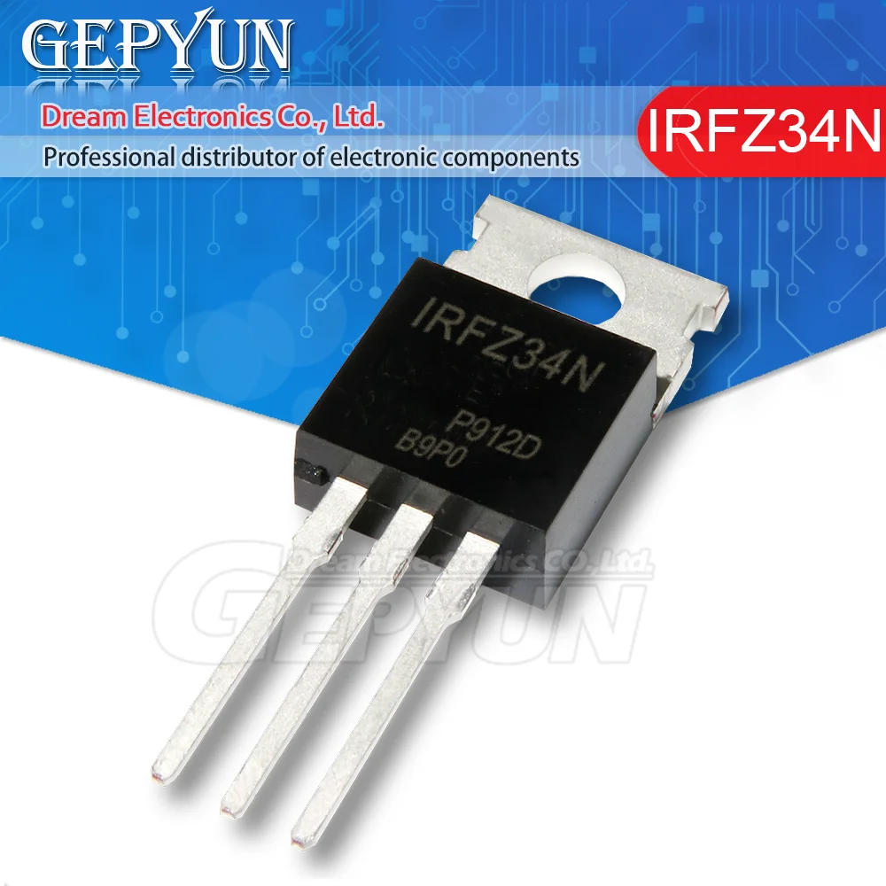 

10 шт. IRFZ34N TO-220 IRFZ34NPBF TO220 IRFZ34 новая Оригинальная фотография