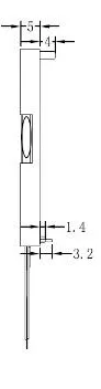 26PIN SPI COG LCM 256128 ЖК-экран ST75256 контроллер Белый/Синий Подсветка параллельная/интерфейс IEC
