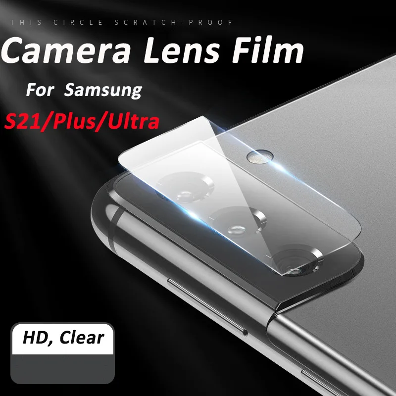 

For Samsung S21 Plus Ultra Camera Lens Tempered Glass Screen Protector For Samsung S21 Ultra Safety Camera Lens Protective Film