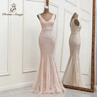 Сексуальное вечернее платье с V-образным вырезом, праздничное платье, вечернее платье, платье подружки невесты, свадебное платье, свадебное платье