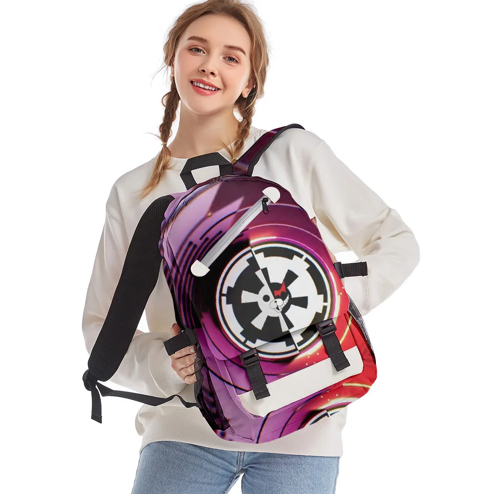 Японский рюкзак для мальчиков и девочек-подростков из ткани Оксфорд с аниме