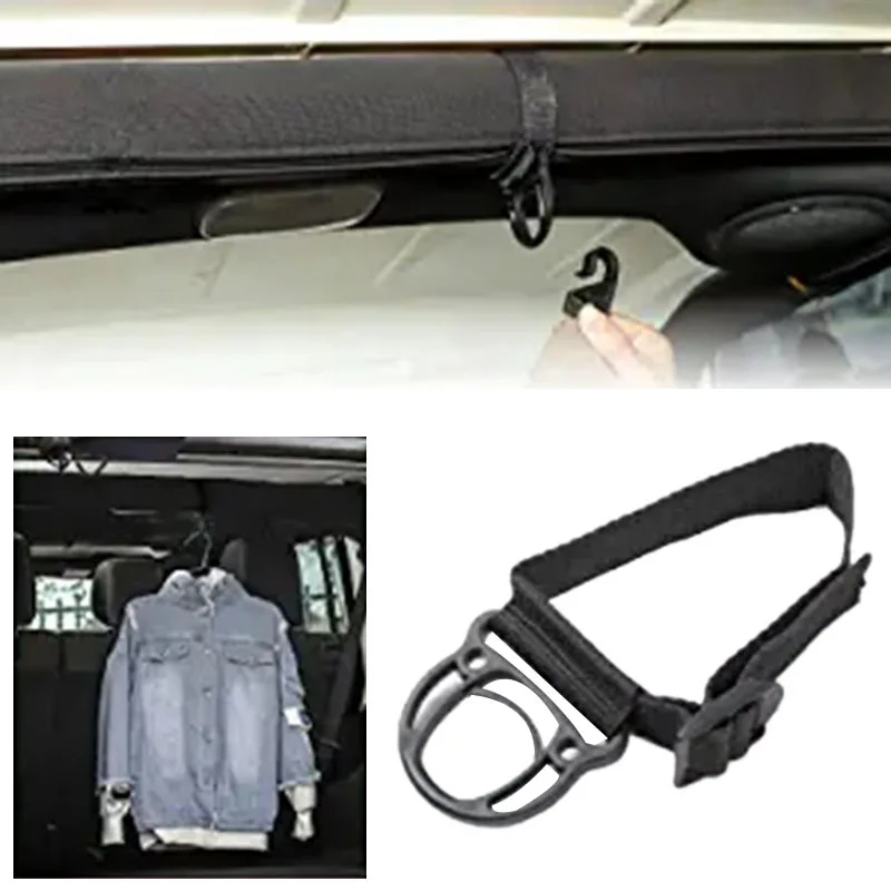 2 шт. рулонная вешалка для пальто крючок одежды Jeep Wrangler CJ YJ TJ LJ JK JKU JL JLU JT Sports Sahara