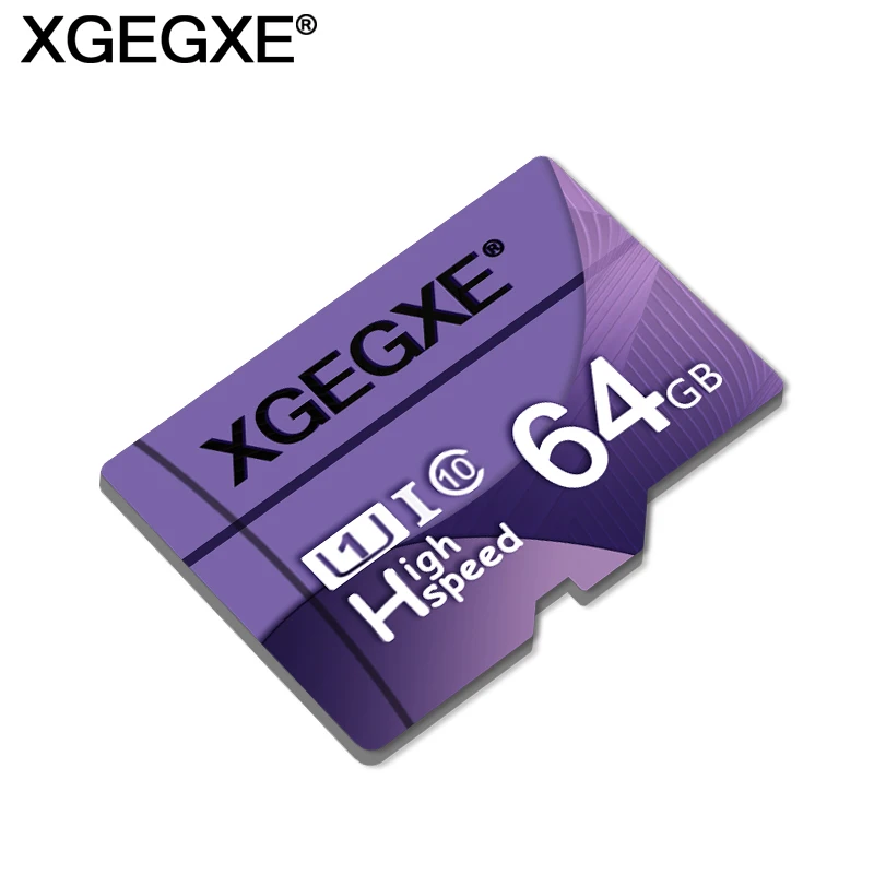 XGEGXE карта памяти 64 Гб высокоскоростная T флеш-карта 32 ГБ 16 ГБ 8 ГБ класс 10 U1 UHS-I TF карта для телефона камеры ПК