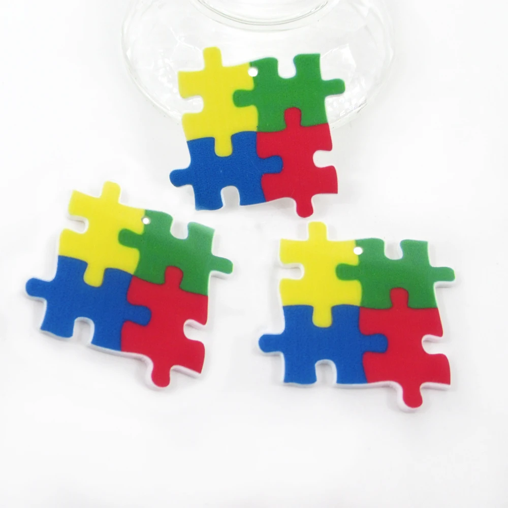 Аксессуары David акриловое сердце любовь крылья надеюсь аутизм рак груди