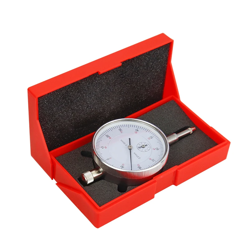 

CMCP Dial Indicator Gauge 0-10mm Meter Precise 0.01mm Resolution Indicator Gauge Measure Instrument Tool