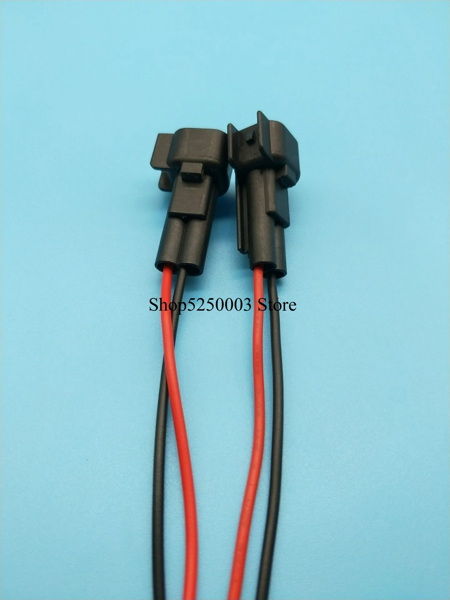 

2-контактный топливный коннектор инжектора EV6 Мужской Разъем с кабелем заглушка инжектора auto wire жгут