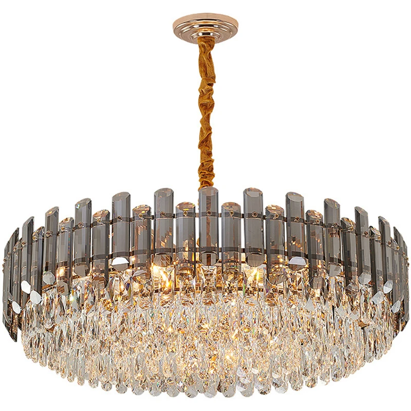 

Modern Crystal Led Chandeliers Lighting Gold Led Chandelier Lamp Living Room Decor Suspension Luminaire Hanging Lights Fixtures