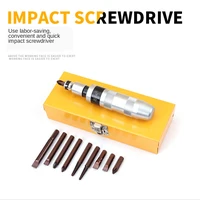 12pcs impact screwdriver and screw extractor industrial multi functional percussion impactdriver