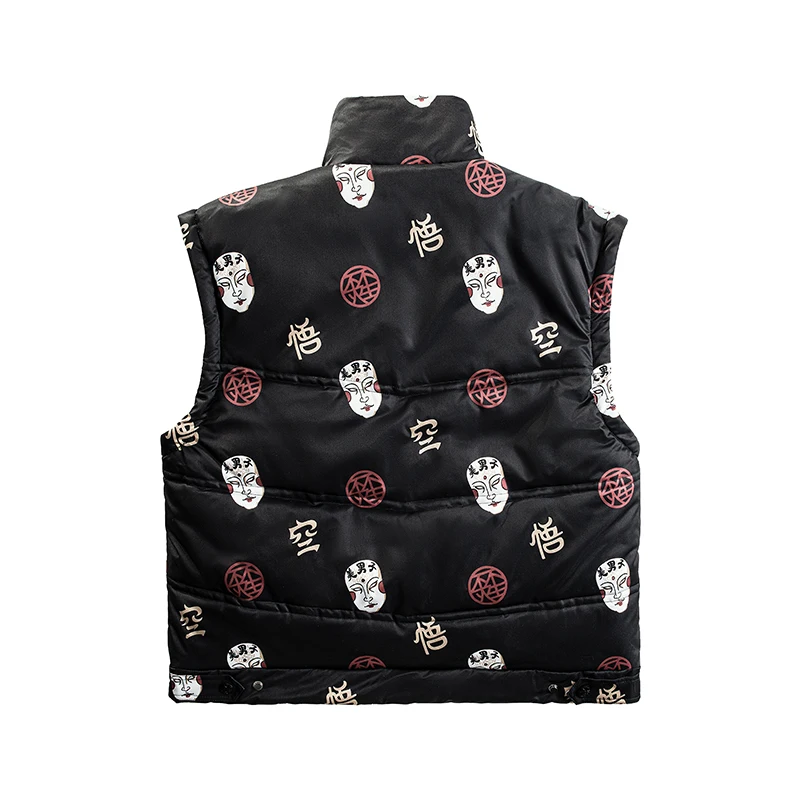 Мужская водолазка без рукавов пуховое пальто кардиган мужской зимний толстый