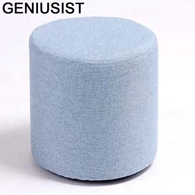 

Banquinho Pouf Rangement Sofa Ottoman Cover Nordic Furniture Footstool Poef Taburete Tabouret Sgabello Change Shoes Foot Stool