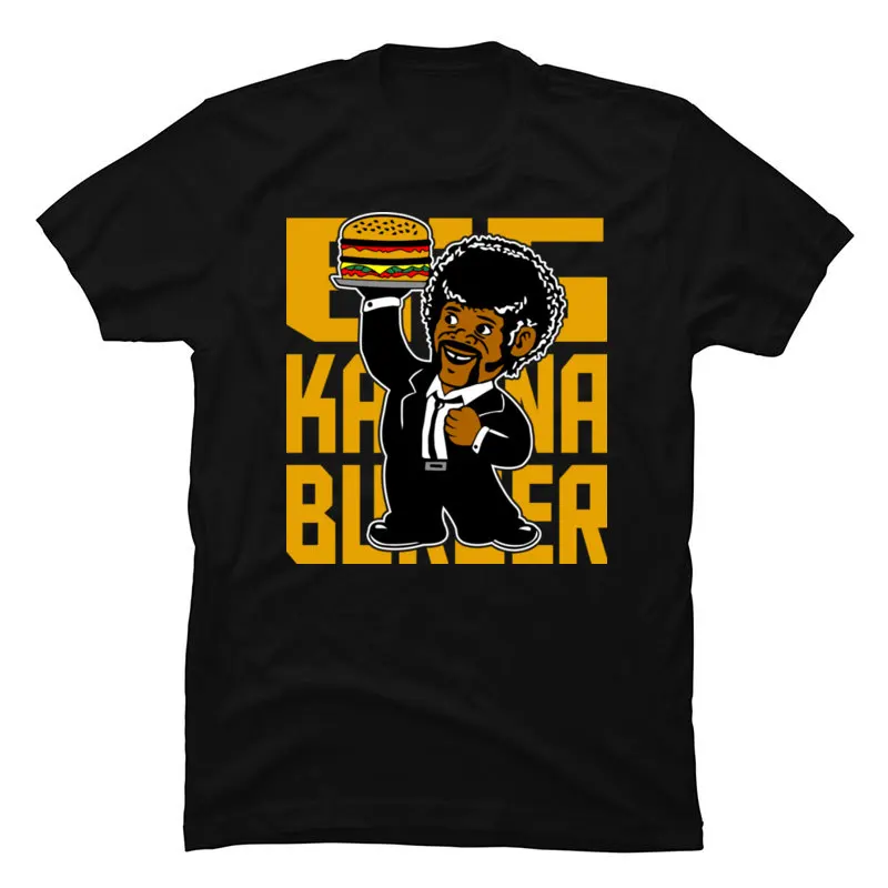 Дизайнерские мужские футболки Kahuna Burger с круглым вырезом 100% хлопок для отдыха