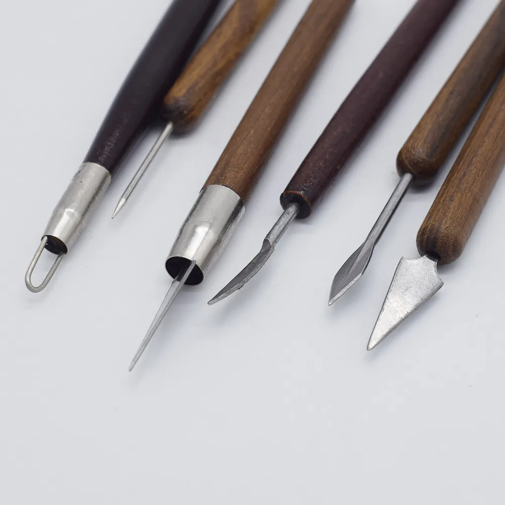 Инструменты для лепки 6 шт./компл. резная глина восковая керамика глиняная