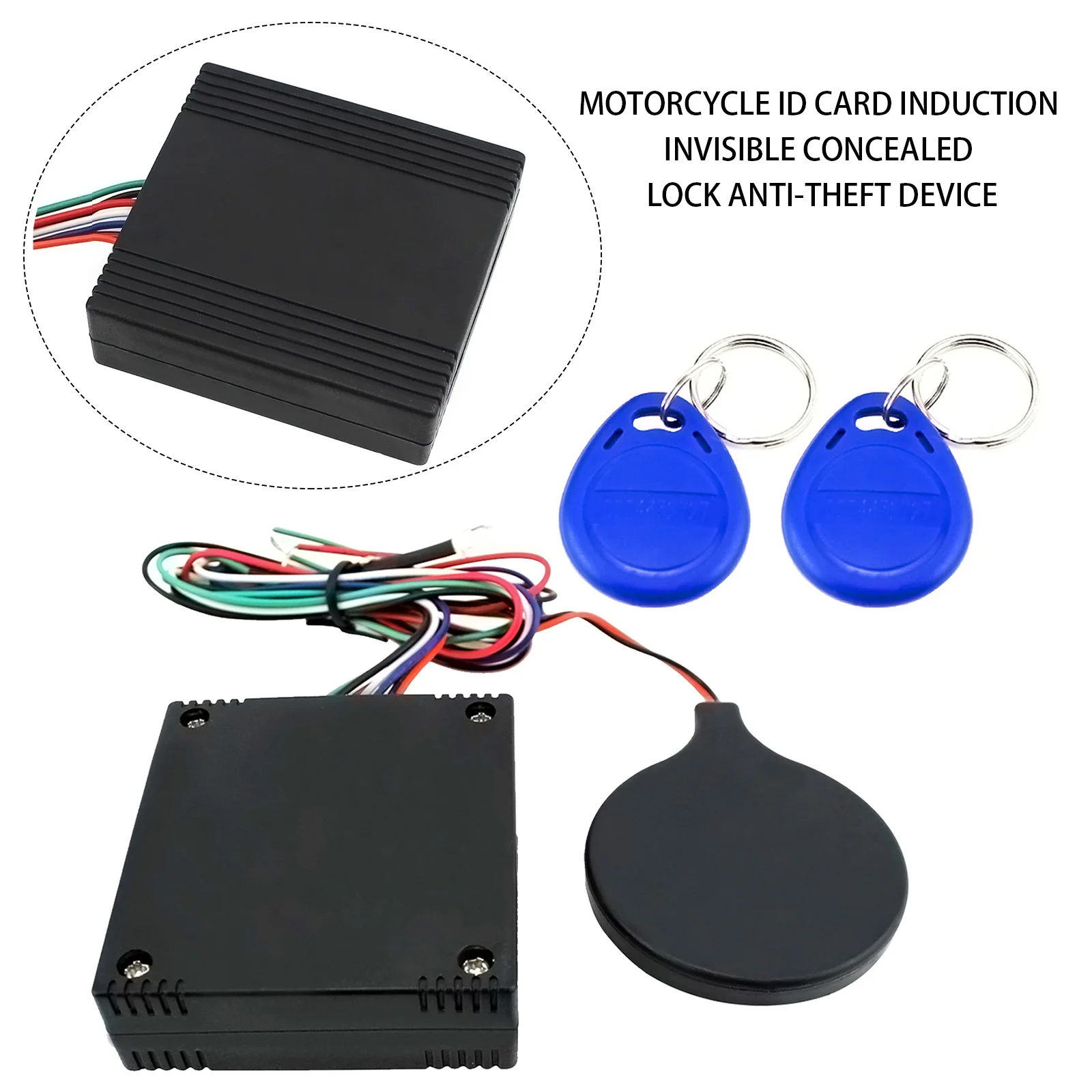 Система скрытого блокировки мотоцикла RFID защита от кражи с отключением