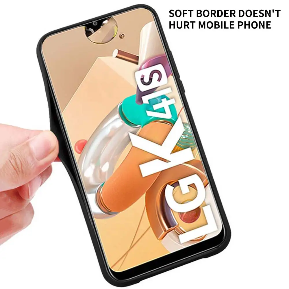 

Silicone Phone Case for LG K40 K40s K41s K42 K50 K50s K52 K61 K71 LG G6 G7 G8 Soft TPU Coque Cover Gold Rose Glitter Love Shell