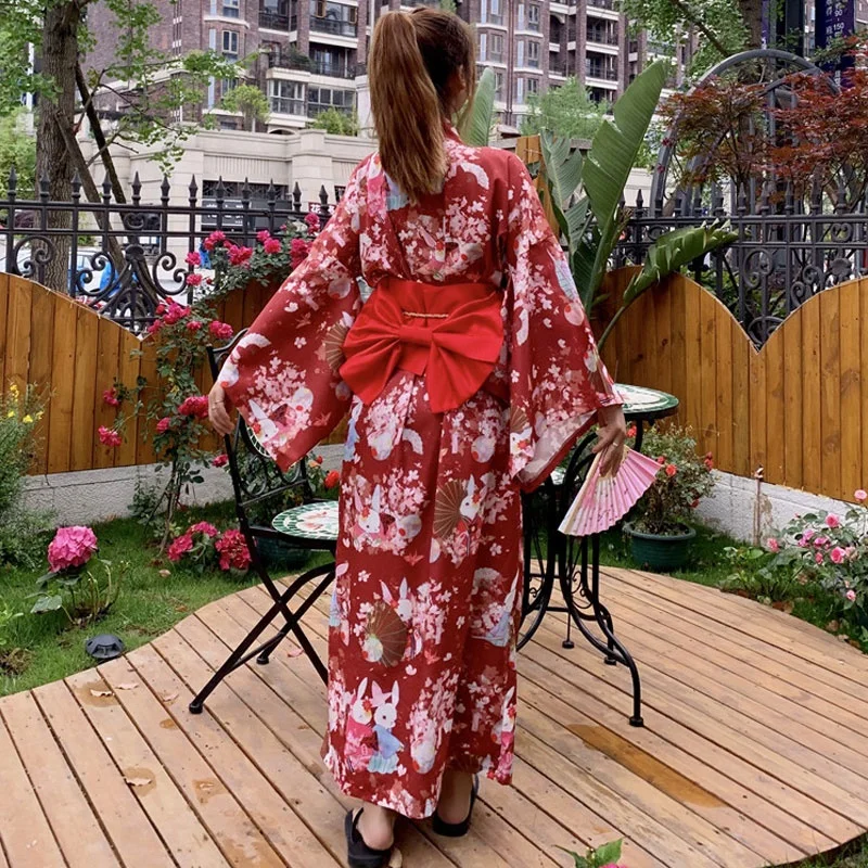 

Japanese Traditional Kimonos Yukata Women Costume Geisha Kimono Dress Female Japanese Yukata Kimono Obi Japanese Cosplay FF2261