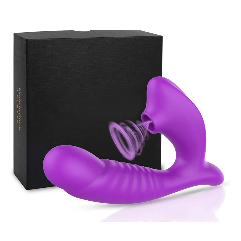 G Spot вибратор сосать 10 режимов на присосках для клитора массаж вагины стимулятор