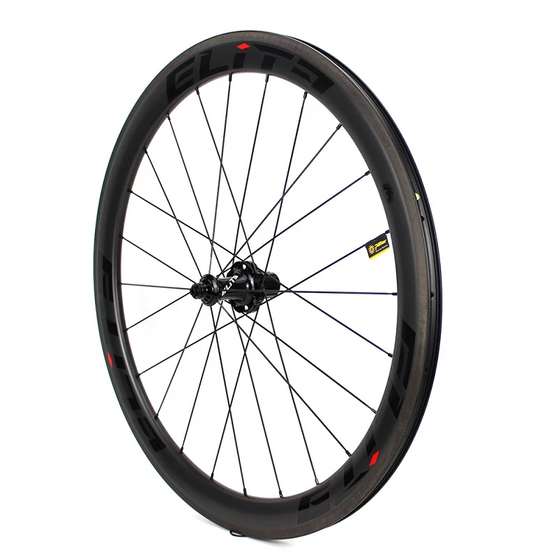 ELITEWHEELS 700c велосипедная карбоновая колесная система A2 AERO тормозная поверхность