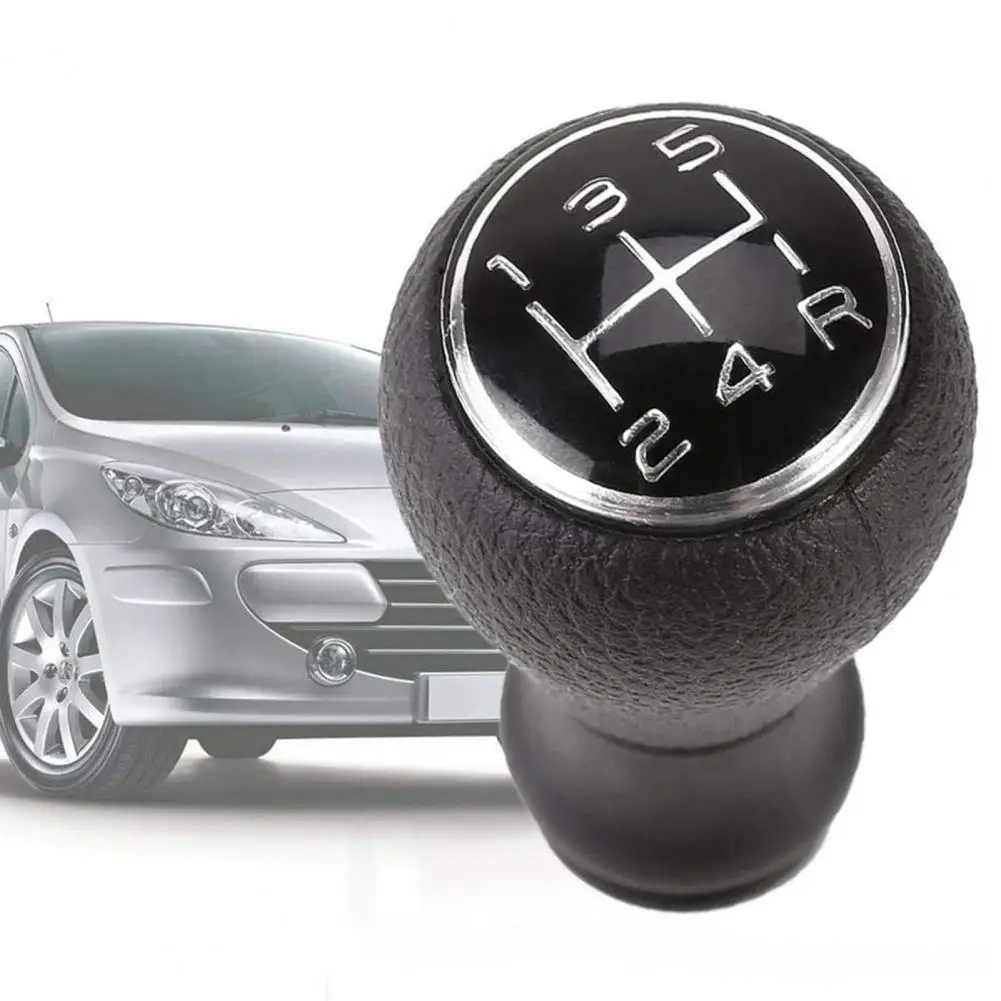 

80% Dropshipping!!Gear Shift Knob 5 Speed Practical ABS Anti-slip Auto Shift Knob for C1 C3 C4
