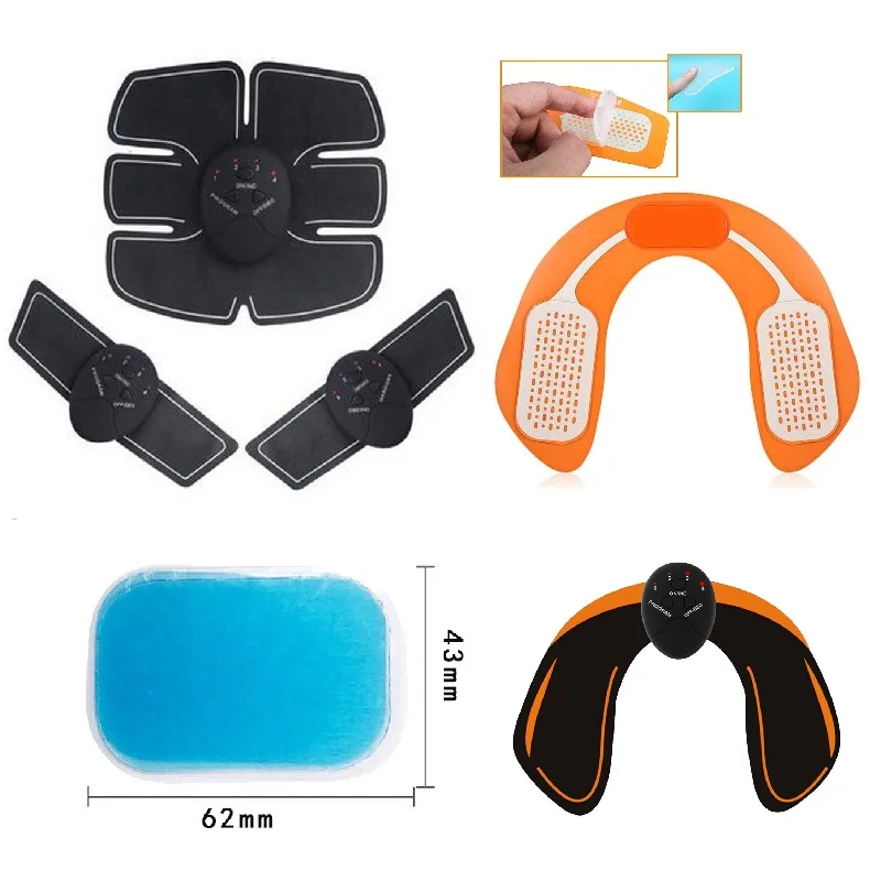 EMS беспроводной стимулятор мышц тренажер умный фитнес тренировка живота