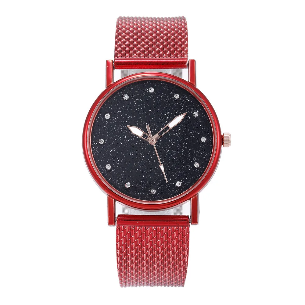 

DUOBLA Watch Women Brand Quartz Watches Luxury Inlay Diamond Rhinestone Watches Elegant Waterproof Round Dial Silicone Strap