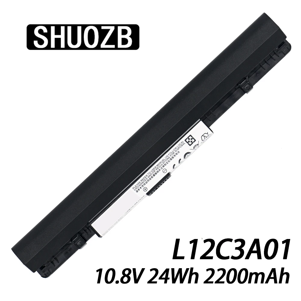 

New L12S3F01 L12M3A01 L12C3A01 Laptop Battery For Lenovo IdeaPad S20-30 S210 S215 S210T Touch Series 10.8V 24WH 2200mAh