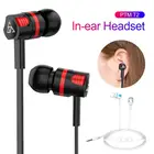 T2 In-ear Наушники Шум утепленная In-ear высококачественные наушники С микрофоном Универсальный мобильный телефон наушники