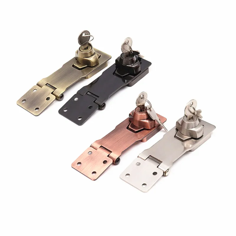 

5pcs/lot Hardware accessories Cabinet Mailbox Drawer Cupboard Locker Security Furniture Zinc Alloy 2.5inch Door Locks With Key