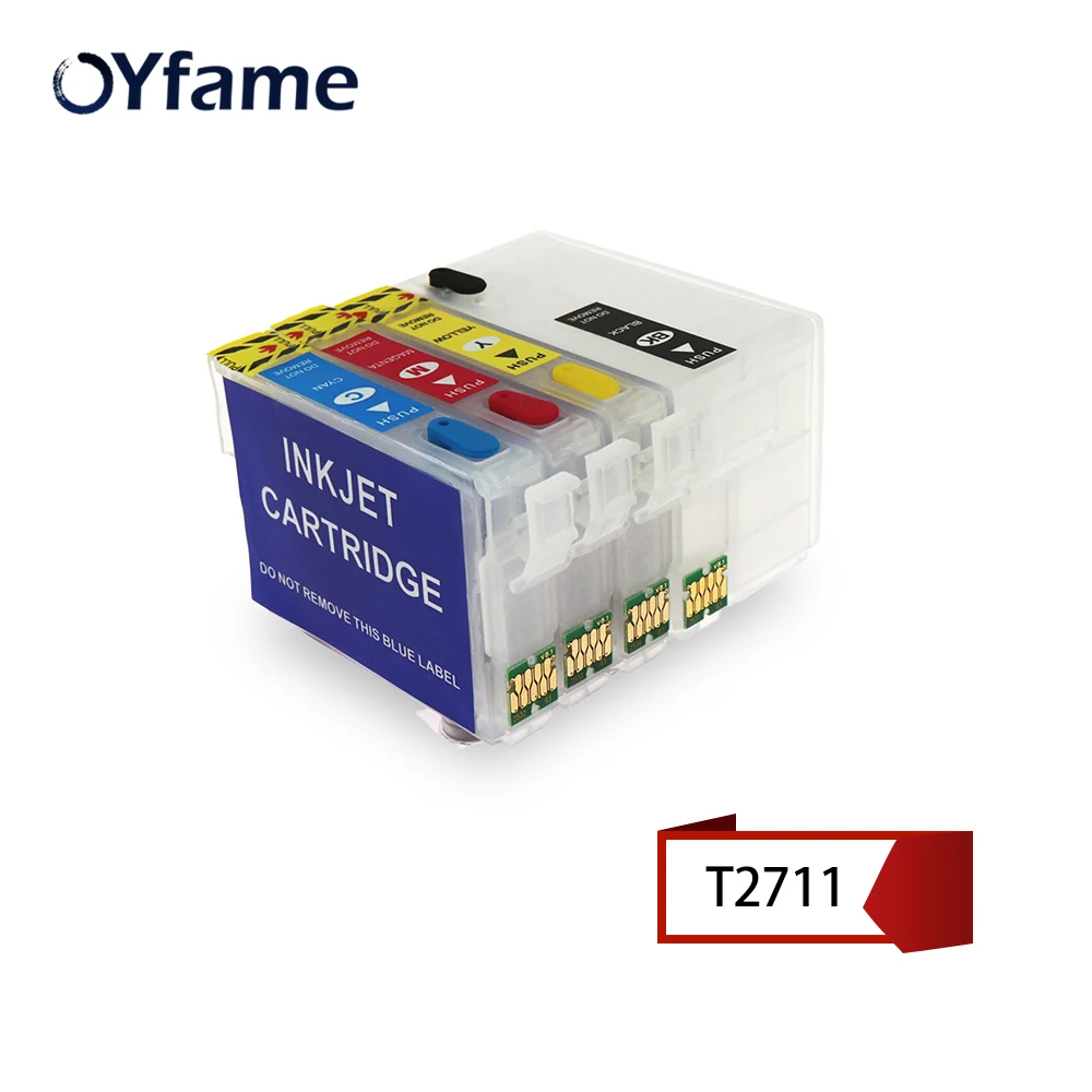 Картридж чернильный OYfame T2711 27XL для принтера Epson картридж WF7110 WF7610 WF7620 WF3620 WF3820