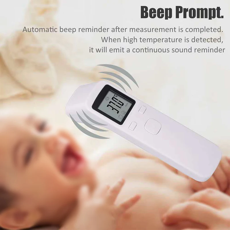 Цифровой инфракрасный термометр для измерения температуры лба| |