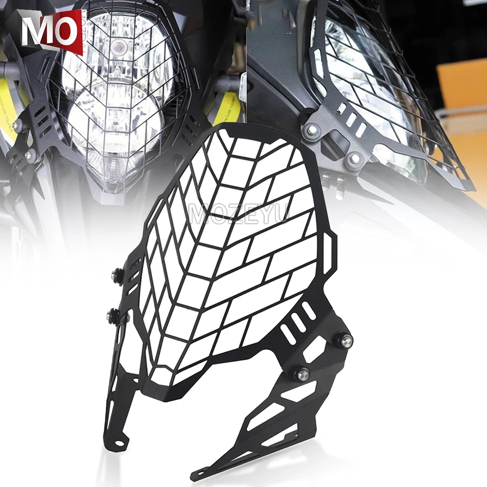 

Motorcycle Headlight Guard Grill Protector Cover FOR SUZUKI V-STORM 1000 DL1000 VSTROM 1000 650 DL650 2017 2018 2019 2020 2021