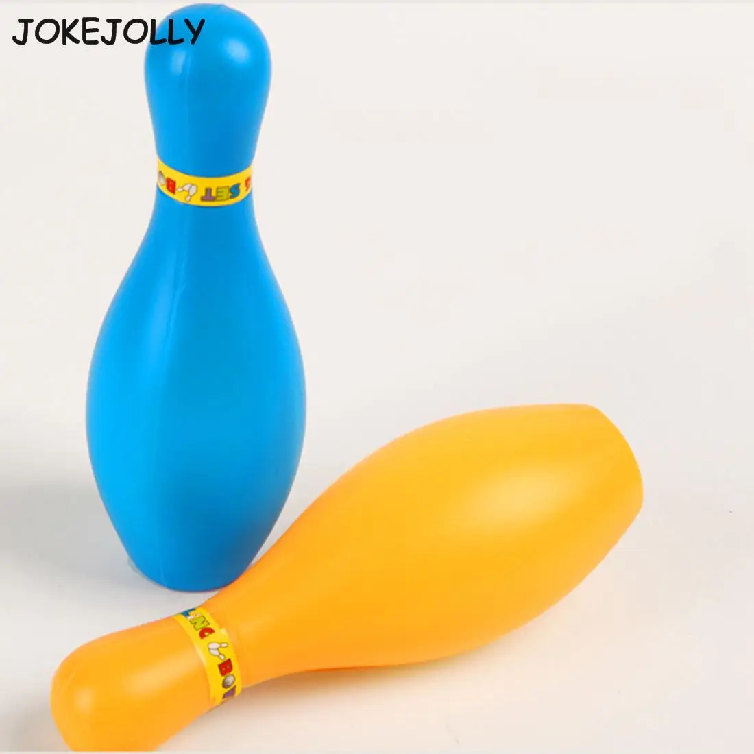 

11CM height Bowling bottle set 5.5cm diameter Bowling ball Bowling set Children colorful sports toy GYH