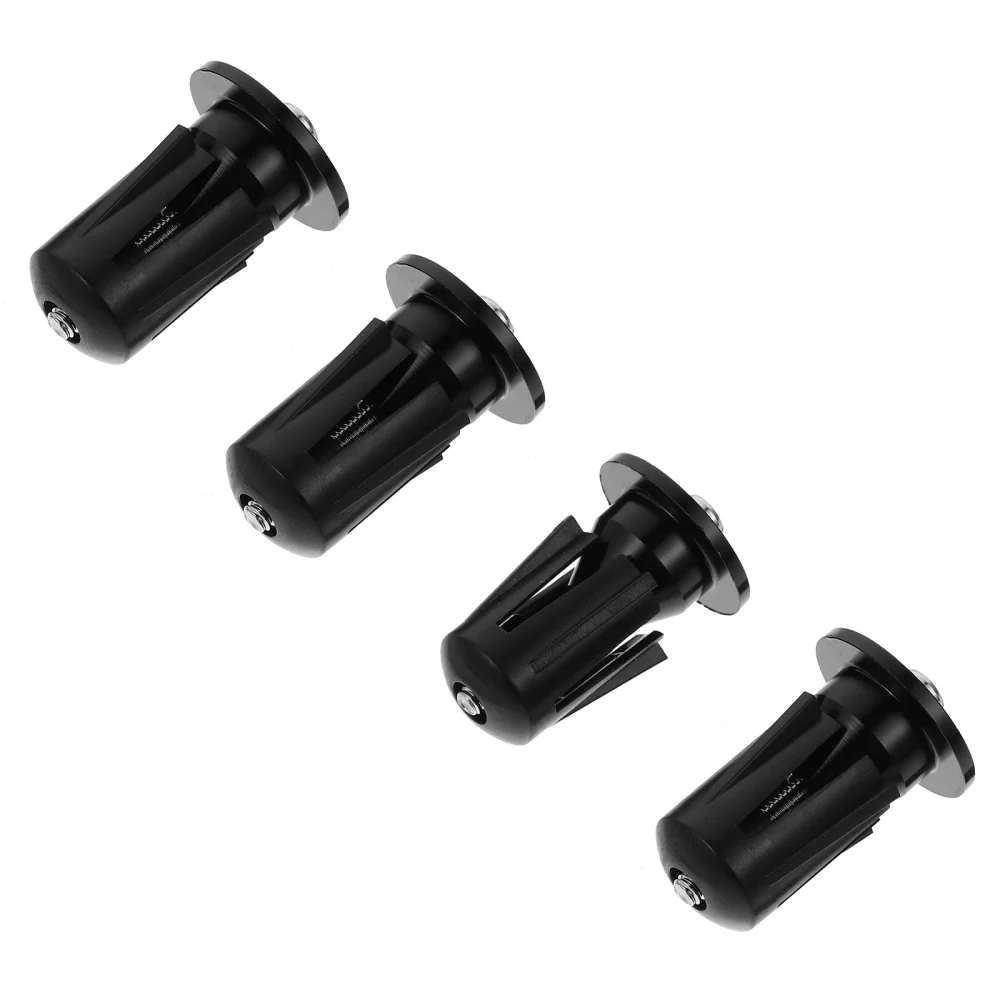 

4PCS Handlebar End Cap Aluminum Alloy Handlebar Grip Cap Stopper for Most Bike