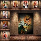 Картина на холсте Pop Star Rock and Roll Band, настенная живопись для гостиной, портрет граффити постер и печать, украшение для дома