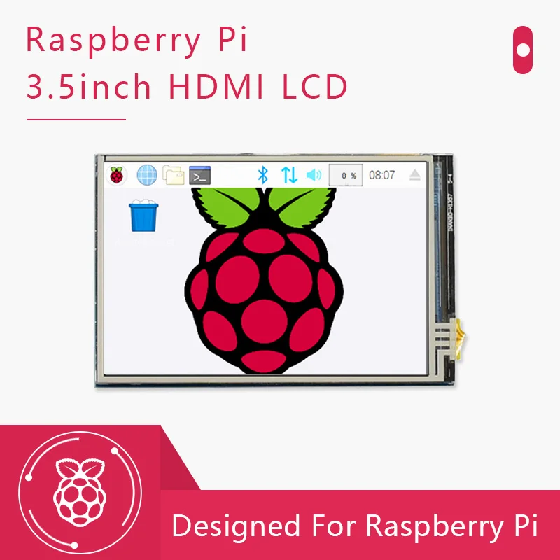Сенсорный ЖК экран waveshare 3 5 дюйма Raspberry Pi предназначен для 4 ZERO|pi 3|lcd tftlcd lcd |