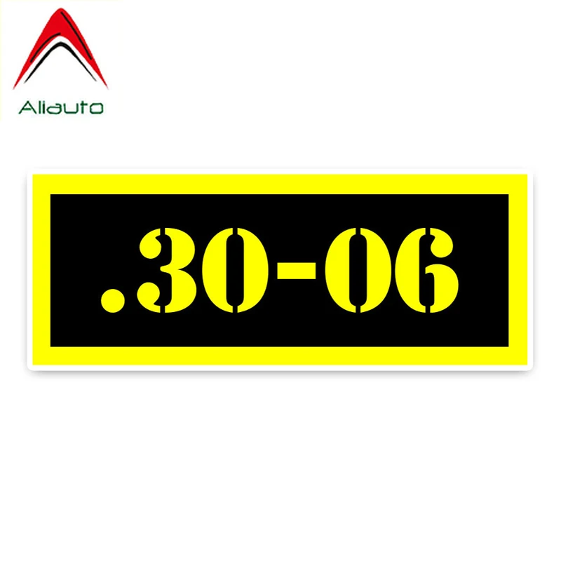 

Забавные автомобильные наклейки Aliauto. 30-06 наклейки для мотоциклов, ПВХ, водонепроницаемые, солнцезащитные, светоотражающие, с защитой от УФ-...
