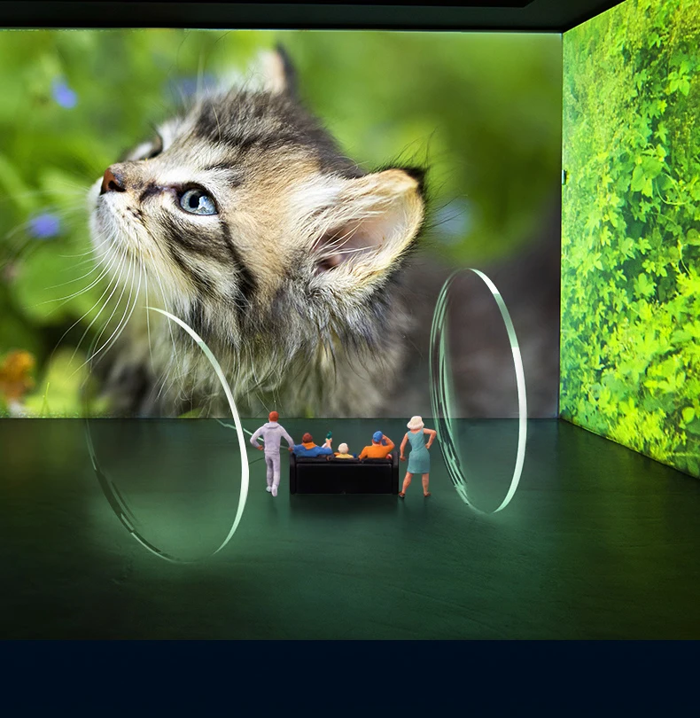 Deepoon e3 real 4k vr 3d очки гарнитура с hd гигантским экраном игровая комбинированная optinoal