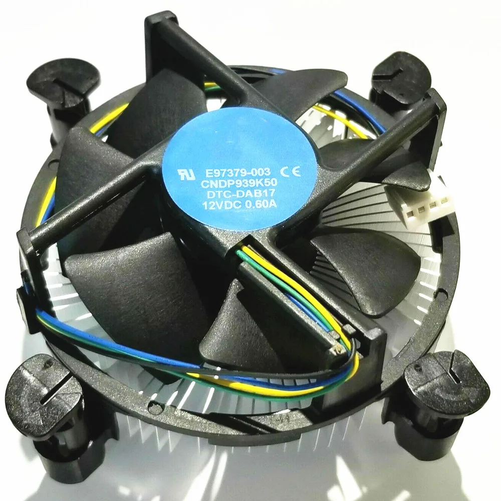 Новый Кулер для процессора Intel E97379-003 Core i3/i5 Socket 1150/1155/1156 4-контактный разъем