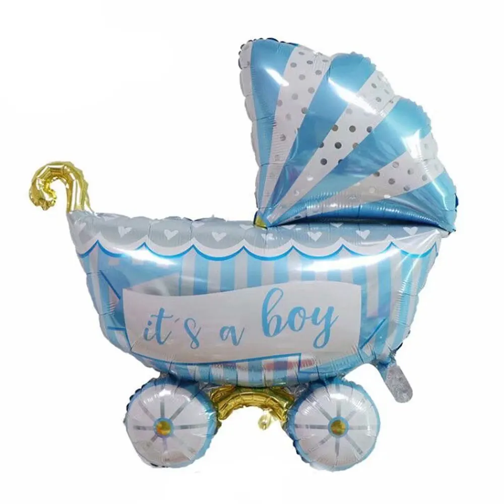 

Stroller Cradle Foil Balloons Baby Shower Birthday Decoration Anniversaire Kids Inflatable Toys Wedding Ballons Party Supplies