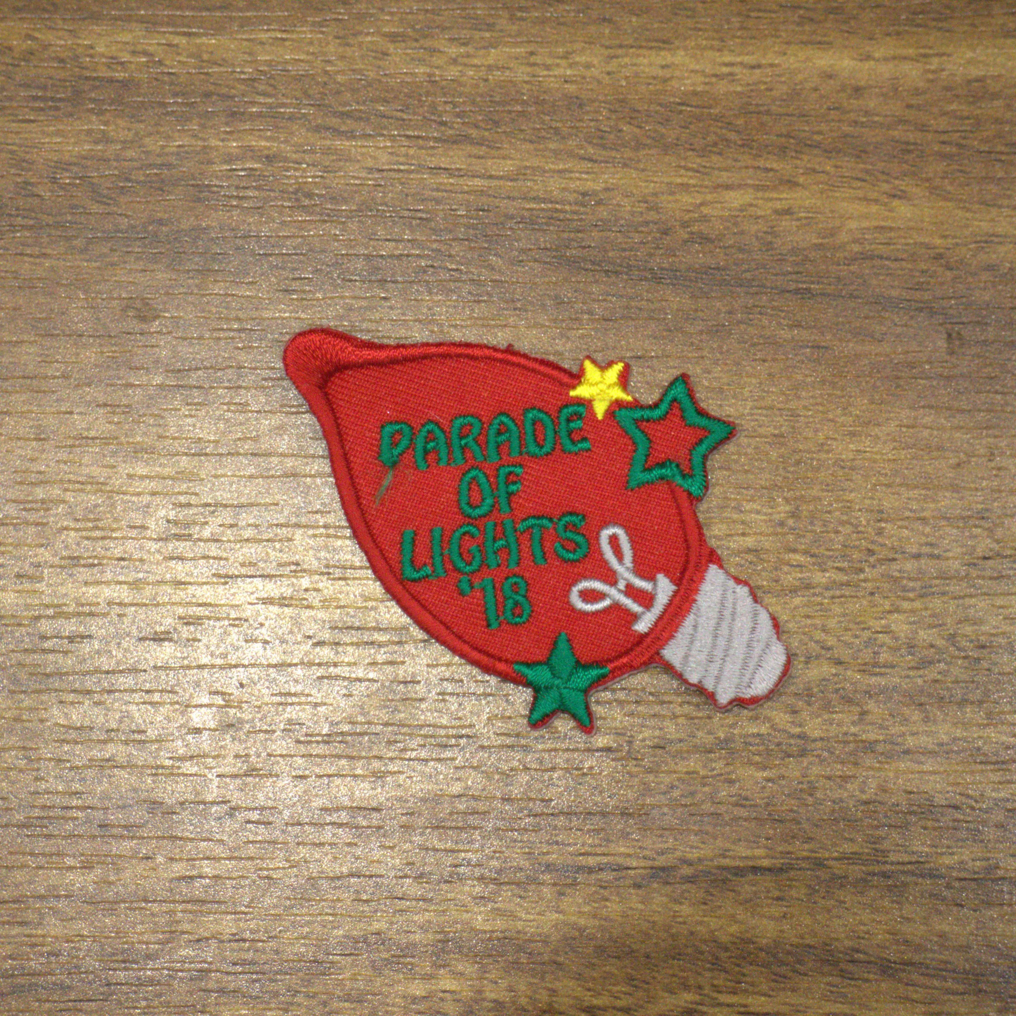 Зеленый пользовательское имя Ленты грудь ленты услуги Мораль Вышивка патч