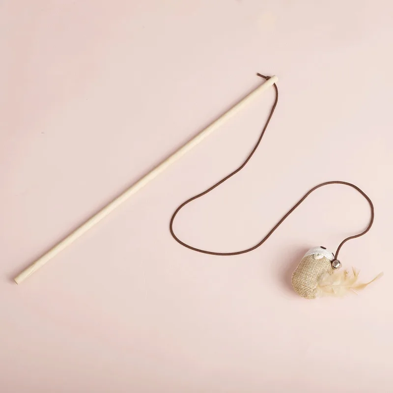 Домашнее животное игрушка для кошки &quotДразнилка&quot мульти Цвет браслеты из