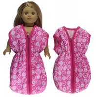 Hot 1 PCS Sleeping Bag Doll Accessories for 18 inch American Doll Bitty Baby Doll Handmade Lovely Doll Accessories X94