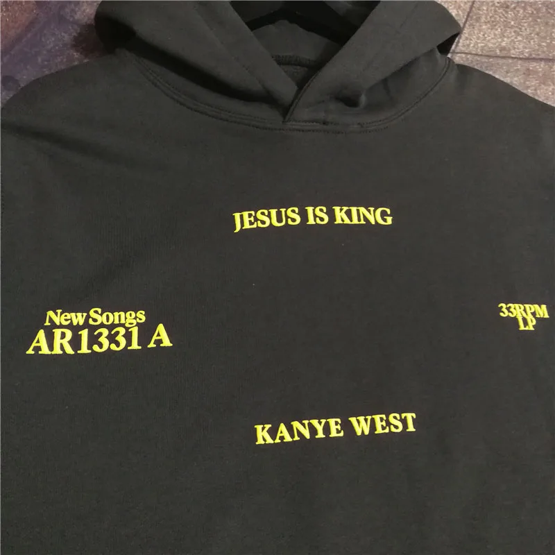 Осень-зима Kanye West Толстовка для мужчин и женщин 3D цифровые печатные свитера