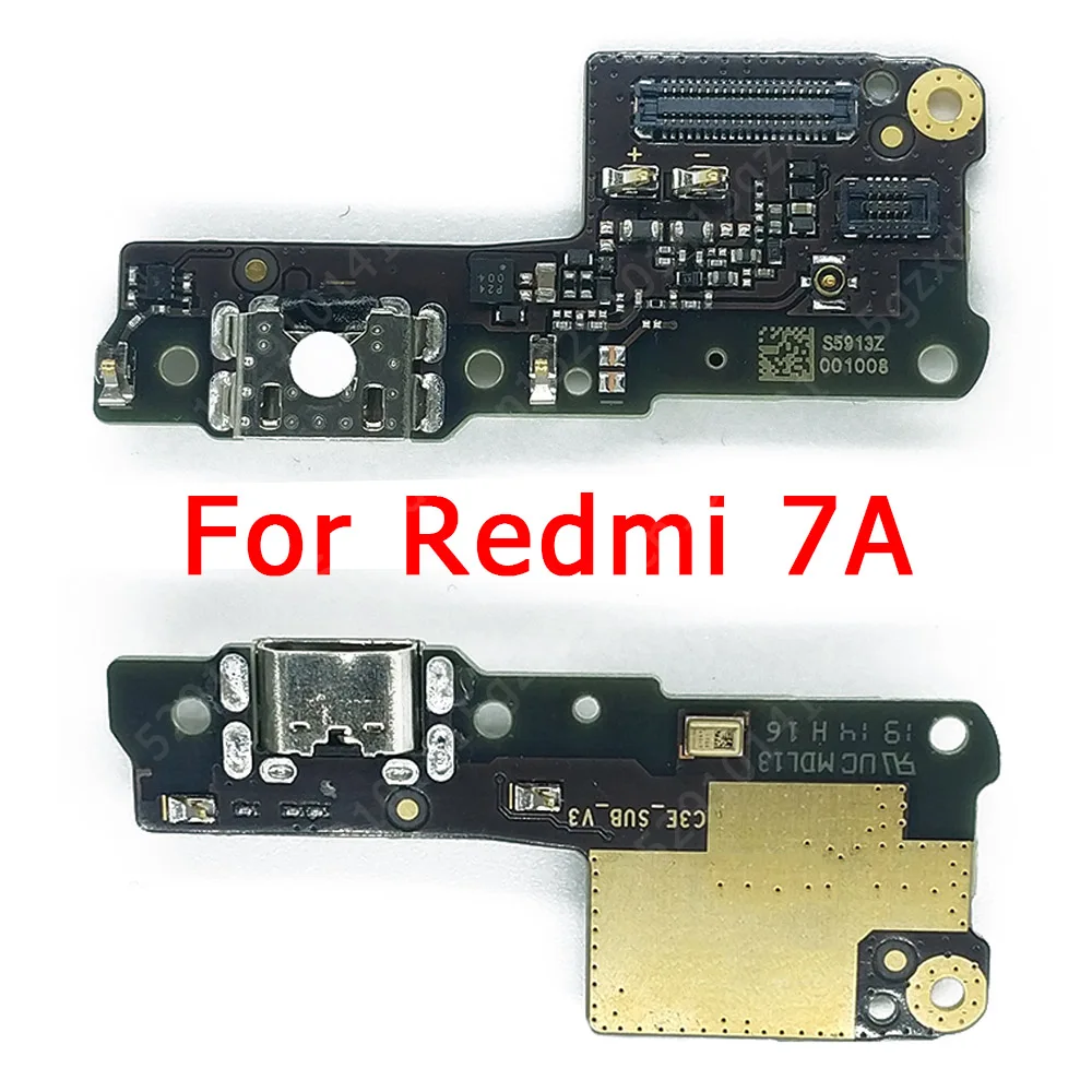 Оригинальный зарядный порт для Xiaomi Redmi 7A Note 7 Note7 USB плата зарядки печатная док