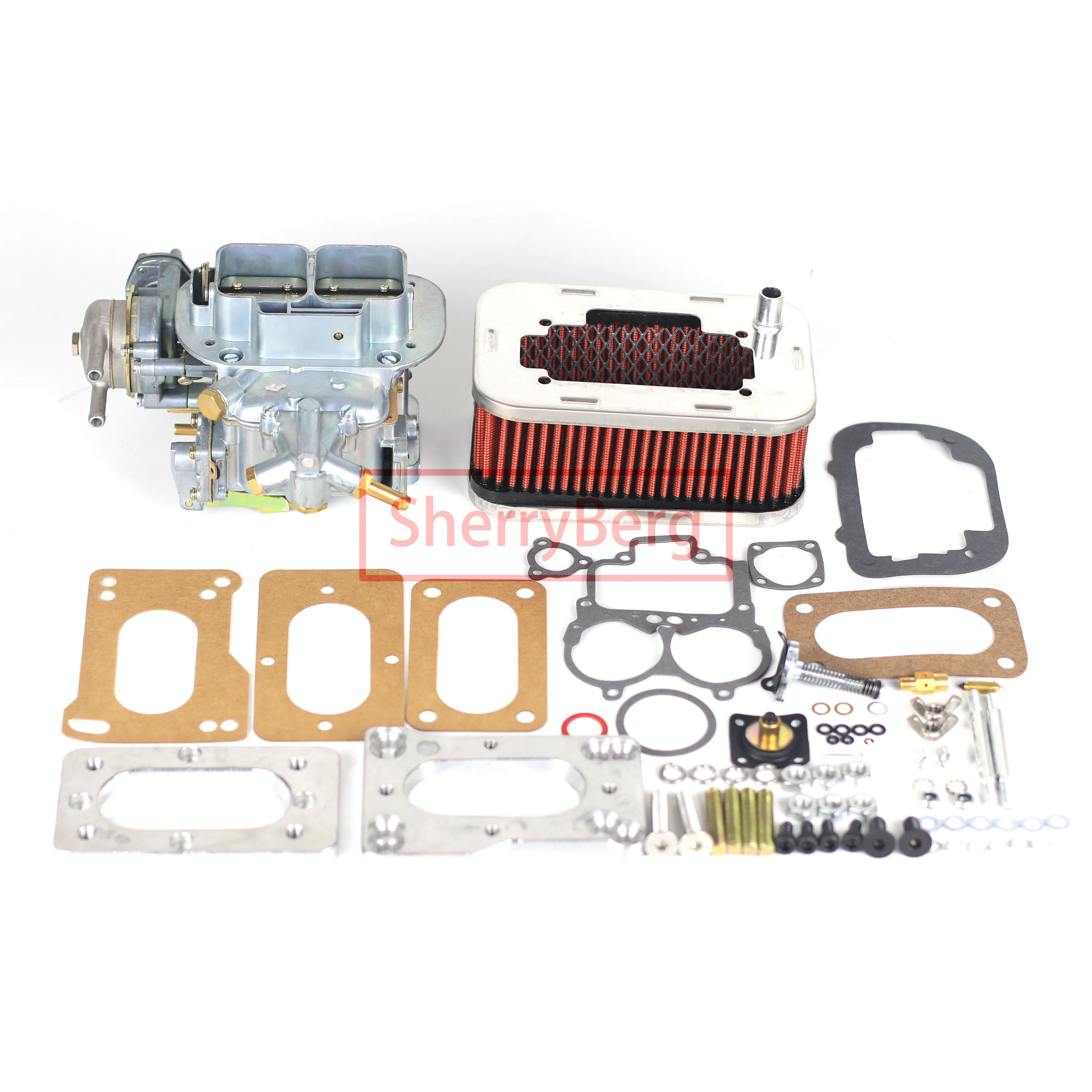 

SherryBerg CARBURETOR for TOYOTA 4RUNNER PICKUP 2.2L 20R 2.4L 22R (1975-1991) WEBER 32/36 DGAV DGAS Carb KIT (Water CHOKE) Carbu