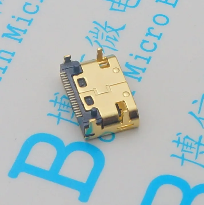 10 шт. MINI HDMI HD Интерфейс женское сиденье 19P SMD разъем для передачи данных |