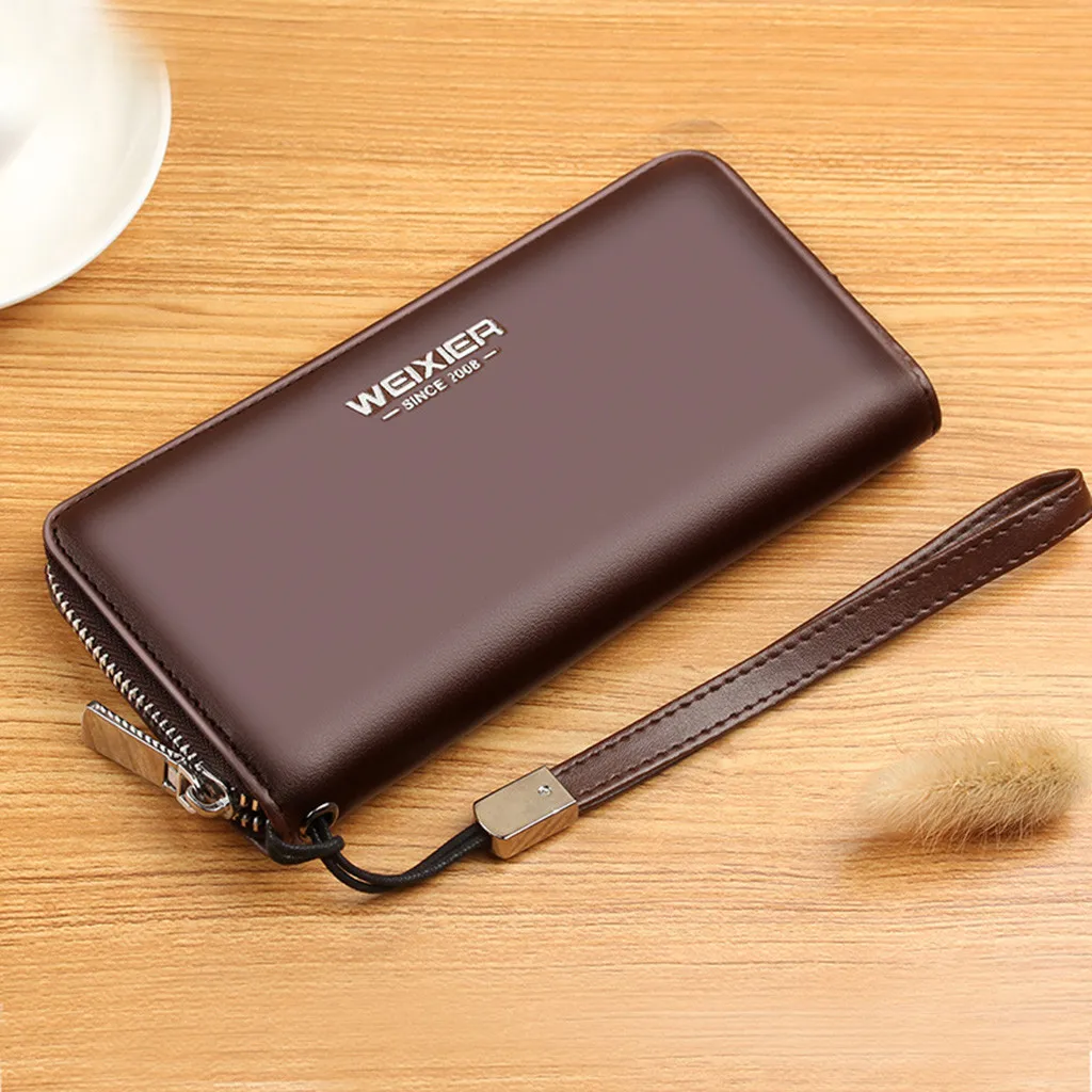 New Style Fashion Men's PU Leather Messenger Bags Cross Body Casual Flap Shoulder Bag Fashion Zipper Handbags Aug21 New